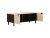 Maison Exclusive Table basse, blanc, 100 x 54 x 40 cm, bois de manguier massif