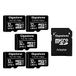 GIGASTONE 32GB 5-pack micro SD geheugenkaart, SDHC UHS-I U1, klasse 10, 90/20 MB/s