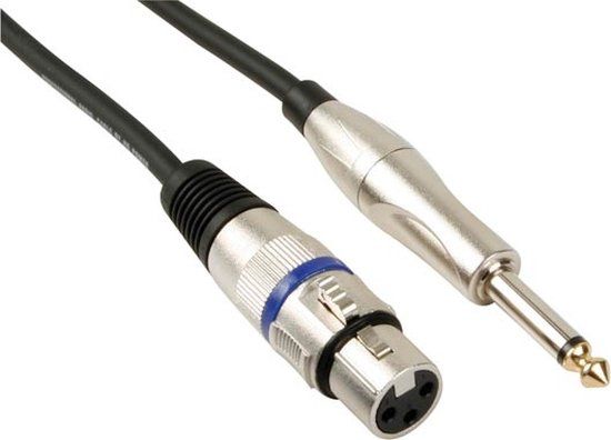 HQ-Power XLR-jack kabel - 6 m