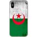 1001 coques Apple Drapeau algerie bedrukt siliconen hoesje compatibel met iPhone X, iPhone XS