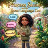 Princess Sloane and the Three Language Zoo: A Magical English, French & Tagalog Adventure About Kindness, Colors, Counting and Friendship