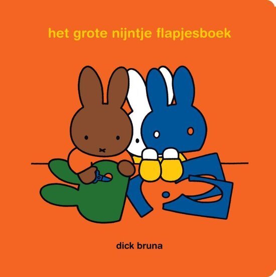 Bruna, Dick het grote nijntje flapjesboek hardcover