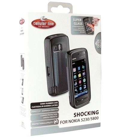 CellularLine Shocking Cases zwart