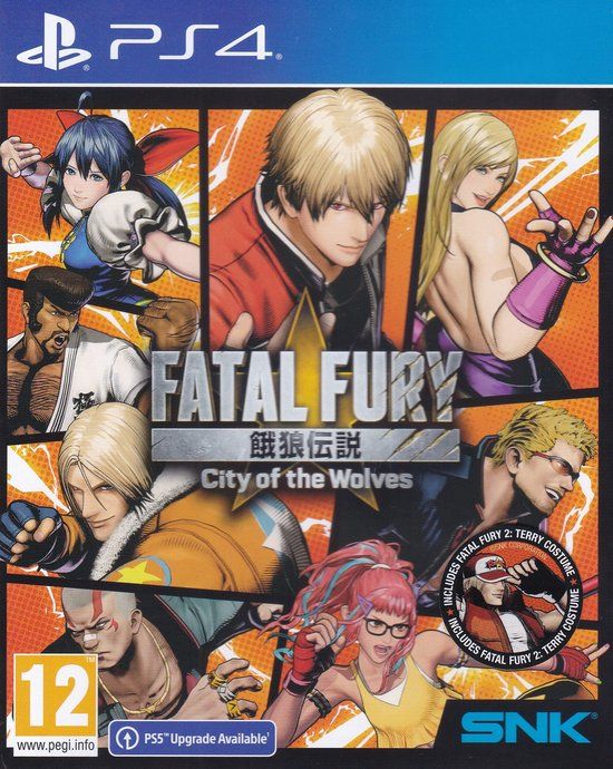 SNK Fatal Fury City Of Wolves - Special Edition PS4