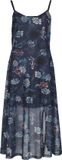 Jawbreaker Flower Print Cami Mesh Midi Dress Dames Midi-jurk - blauw - M