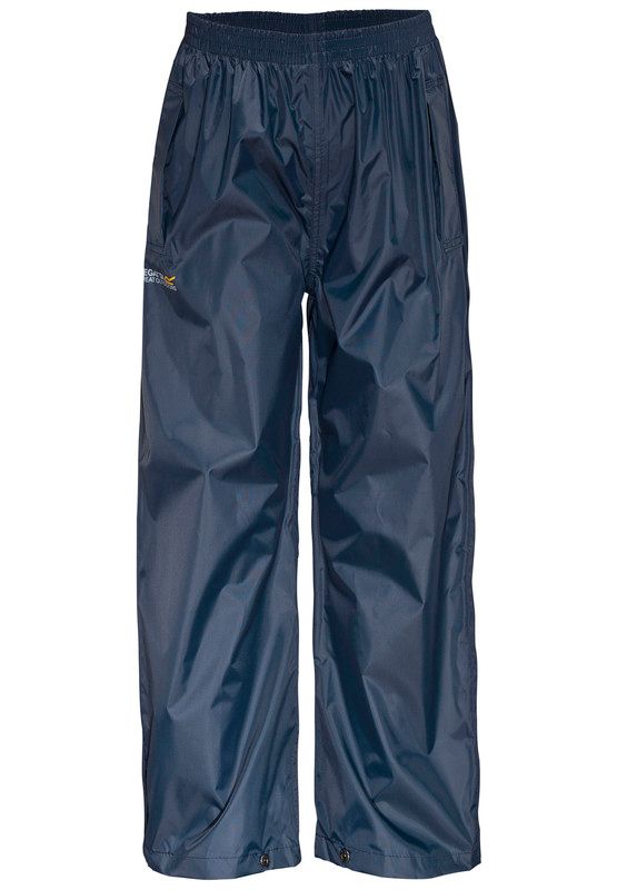 Regatta Kids Pack-It Regenbroek - Kinderen - Blauw - Maat 140