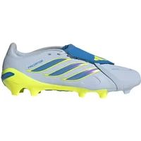adidas Predator League Fold-over tong Firm Ground voetbalschoenen, uniseks, Crystal Sky/Ray Blue/Team Solar Yellow 2