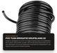 Dailygoods Tuyau d'arrosage 20 mètre PVC-plastique Noir
