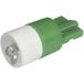 CML Innovative Technologies 1511B25UG3 LED-signaallamp Vert W2,1x9,5d 12 V/DC, 12 V/AC 2100 mcd