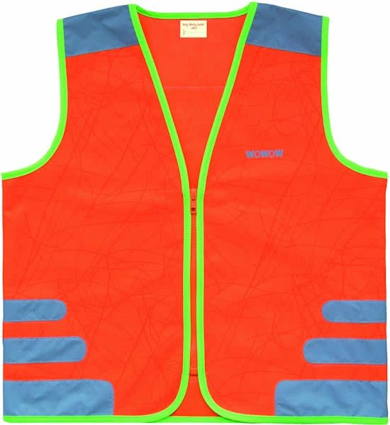 Wowow Design Fluo hesje - Nuty jacket orange XS
