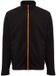 Black & Match IMBRETEX SAS Fleece met rits Black & Match Grizzly Mannen Zwart/Oranje M