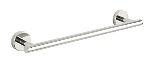 WENKO Bosio Badhanddoekstang - Zilver Glanzend - 40 cm