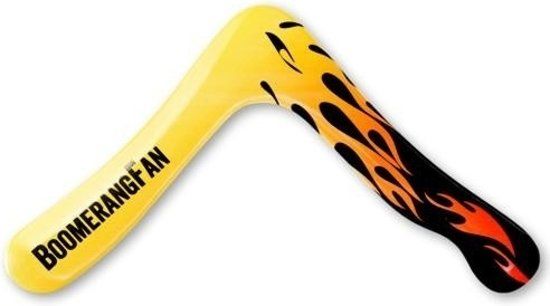 Boemerang FIRE Rechts 31cm.70gr.cirkel 25m. - Boomerang Fan