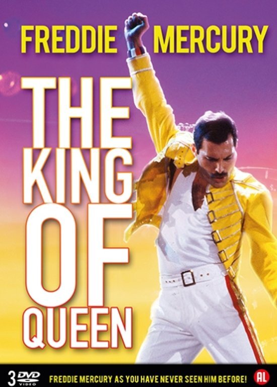 Queen Freddie Mercury: The King of (3DVD dvd
