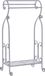 Beliani LINARES - Porte-serviettes - Gris - Métal - Moderne