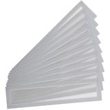 Djois Made by Tarifold 195219 Magnetische fotolijst, A4/A3, 55 x 297 mm, Magneto Pro voor magneetborden, zilvergrijs, 10 stuks