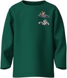 NAME IT - NMMVAGNO LS LOOSE TOP - Jongens - Lange mouwen shirts - Maat 104 - Katoen - Evergreen