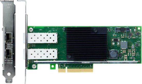 Lenovo 7ZT7A00537 - Netwerkkaart - Fiber - 1000 Mbps - Zwart/Groen