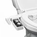 Vevor Bidet Toiletbevestiging 7 mm Ultradunne Toiletbrilbevestiging met 2 Intrekbare Sproeiers (Koud Water / Warm Water) & 2 Draaiknoppen & Instelbare Waterdruk voor Billen En Intieme Reiniging