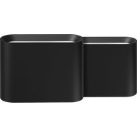 Philips Hue Dymera Wall Lamp - White and Color - Black - 2-Pack