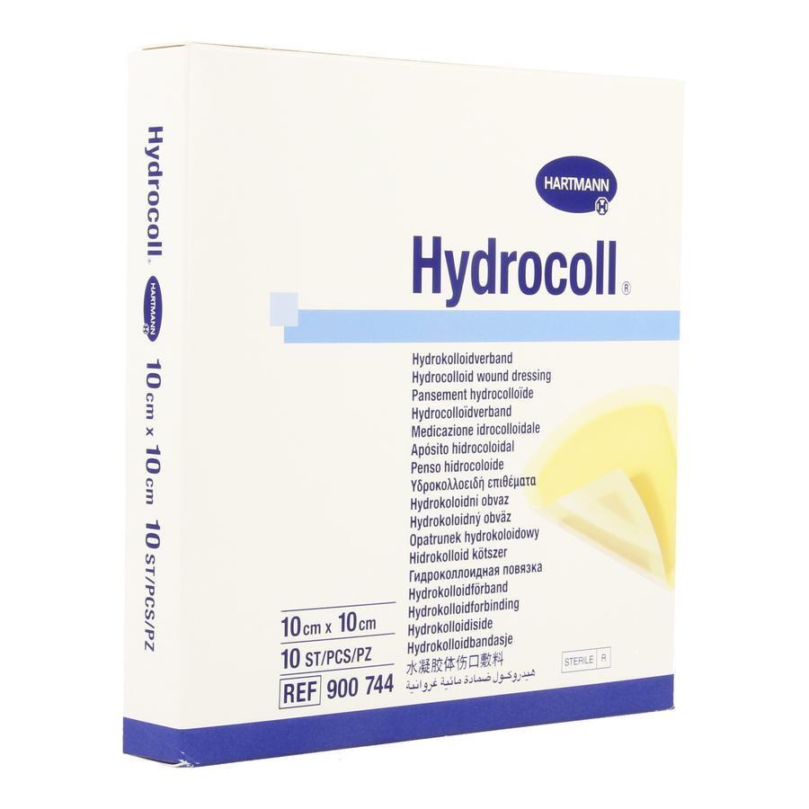 Hydrocoll 10cmx10cm 10 stuks