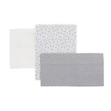 Cambrass Literie 800 x 1200 cm Coton Gris 3 Pièces