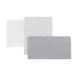 Cambrass Literie 800 x 1200 cm Coton Gris 3 Pièces