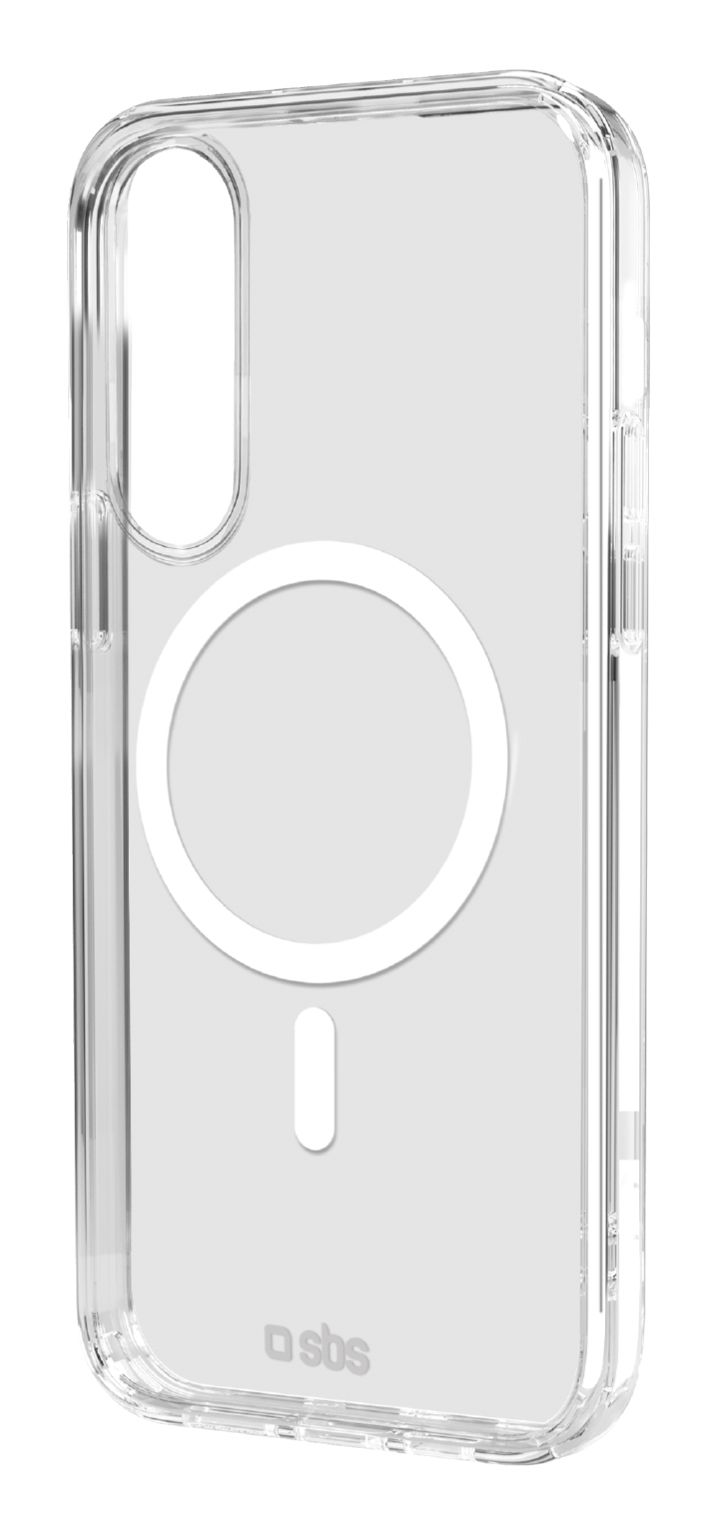 SBS Samsung Galaxy S25 Edge Cover - Transparent - MagSafe - Shockproof