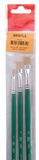 Talens 220 set met 3 penselen olie- en acrylverf penselenset