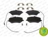 FERODO FDB1726 remblokkenset Disco, 4 stuks