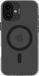 DECODED iPhone 16 Plus Hoesje - Clear Frosted - Anti-Yellowing - Gerecycled Materiaal - MagSafe - Zwart