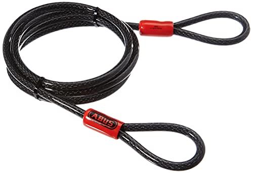 Abus Luskabel Cobra 10 - Staalkabel - 2 meter - 10 mm - Zekering voor fiets- en motoraccessoires
