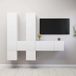 Maison Exclusive - Meuble TV 7 pièces Bois d'ingénierie Blanc