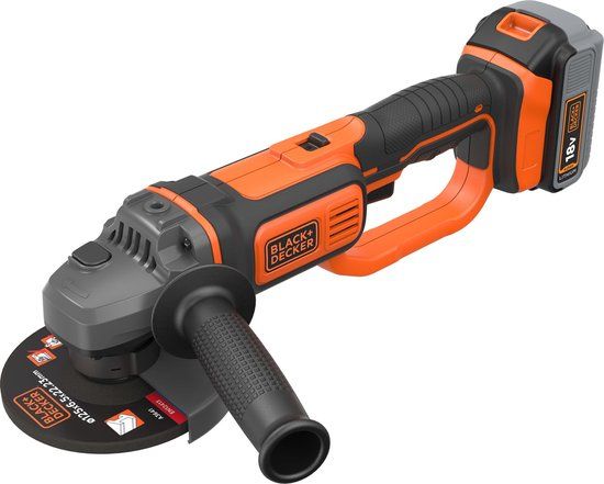 BLACK+DECKER BCG720M1-QW Haakse slijper - 18V - 125mm