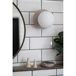 Globen Lighting Applique murale/plafonnier Art Déco IP44 Blanc
