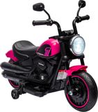 StarTech Roze Elektrische kinder motorfiets - Rijfiets - 6V accu - Koplamp - Afneembare stabilisatorwielen - Geschikt voor kinderen van 3-6 jaar - Maximaal gewicht 25 kg - Afmetingen: 76x42x57 cm