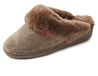 Icecat Pantoufles en laine de mouton, modèle "Korfu", couleur marron, taille 47