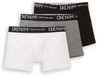 Tom Tailor Denim Boxershorts Set van 3 - Maat XXL - Heather Grey Melange