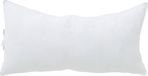 vidaXL - Oreiller - 2 pièces - 80 x 40 x 20 cm - Polyester - Blanc