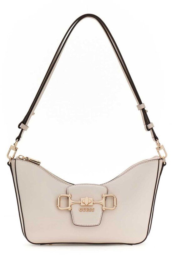 GUESS Janie Convertible Shoulder Bag Stone beige