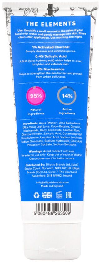 The Elements Clear Skin Deep Pore Cleanser - 125 ml