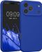 kwmobile hoesje geschikt voor Apple iPhone 17 Pro Max - TPU backcover met siliconen coating - Smartphone case in Baltisch blauw