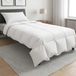 vidaXL - Deken - Set - 2 - st - Wit - Bamboevezel