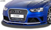 Voorspoiler RDX Voorspoiler Vario-X compatibel met Audi RS4 B8 (PU)