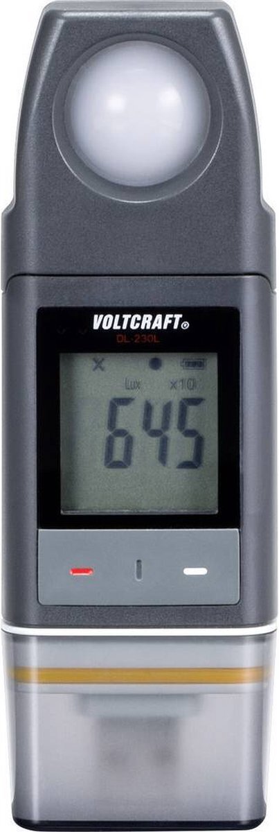 VOLTCRAFT DL-230L Verlichtingssterkte datalogger Te meten grootheid: Verlichtingssterkte PDF-functie