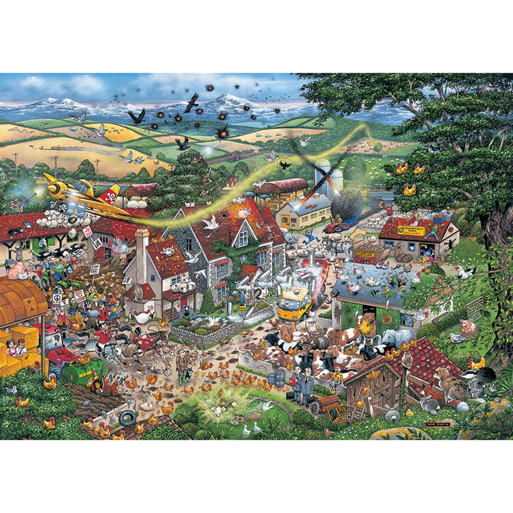 Gibsons I Love the Farmyard Puzzel