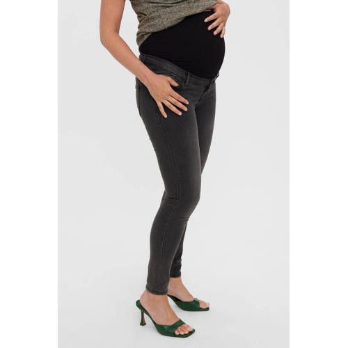 VERO MODA MATERNITY VMMTANYA Zwangerschapsjeans - dark grey denim