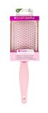 Brushworks Vierkante Paddle Borstel Roze