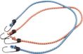 Grupa Topex - Rubberen Bagageriemen - 80 cm - Rood/Blauw - 2 stuks
