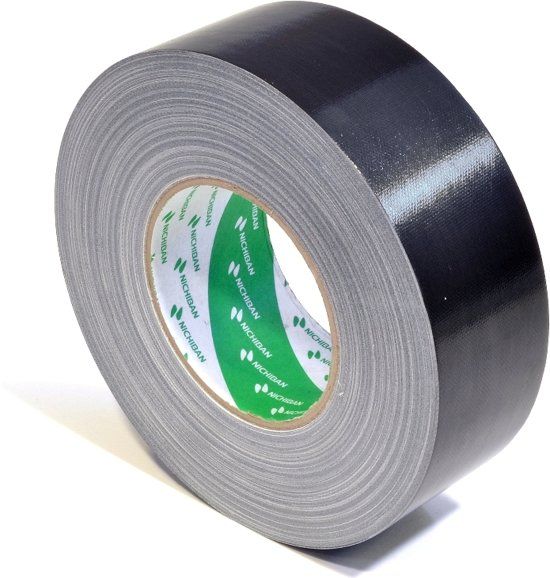 Nichiban tape 50mm x 50m zwart